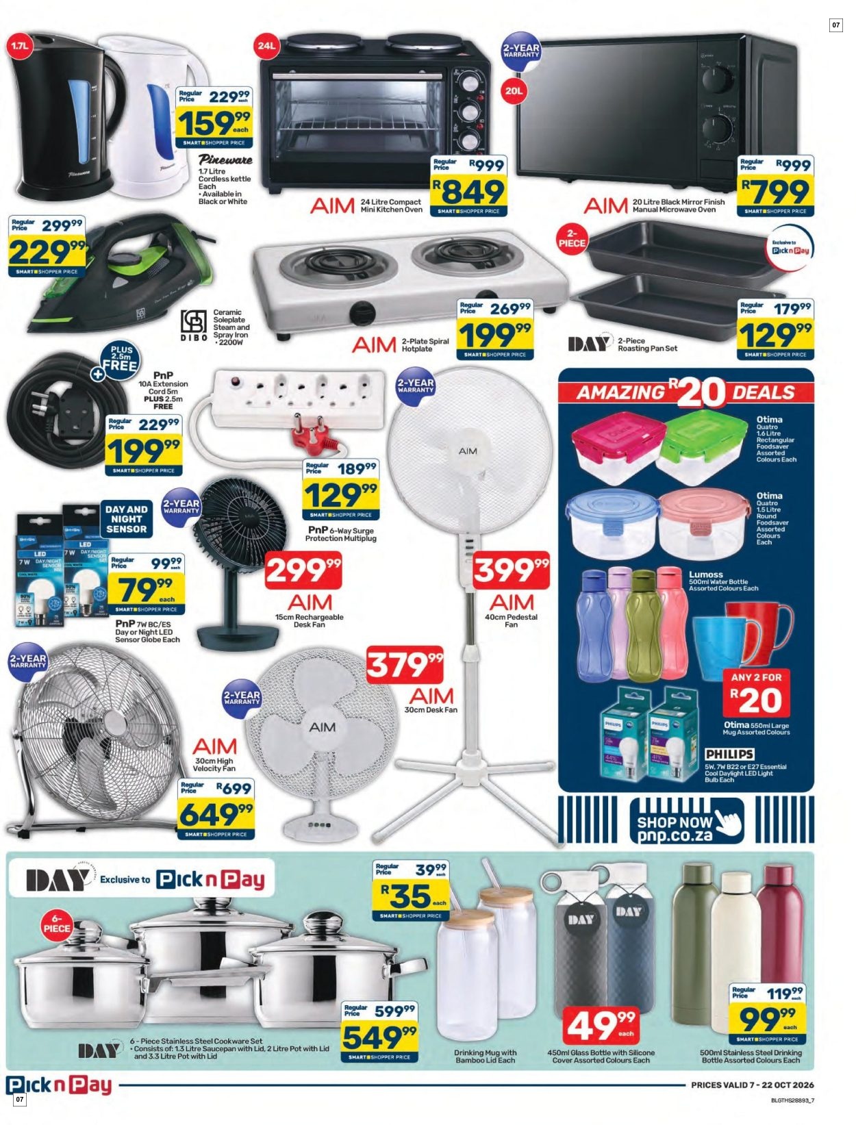 Pick N Pay Hypermarket Catalogue - Hypermarket Specials - Page 7