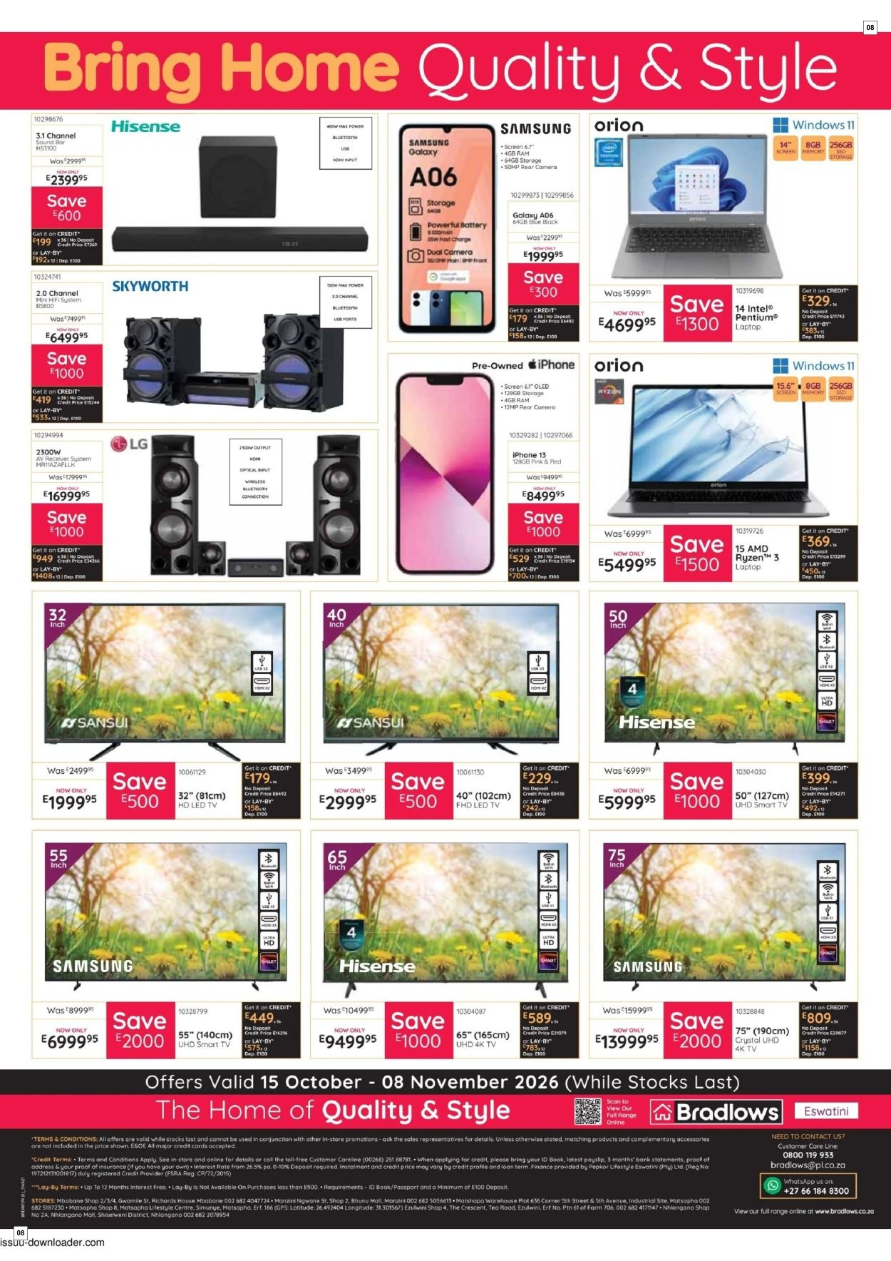 Bradlows Specials 15 Oct - 08 Nov - Page 8