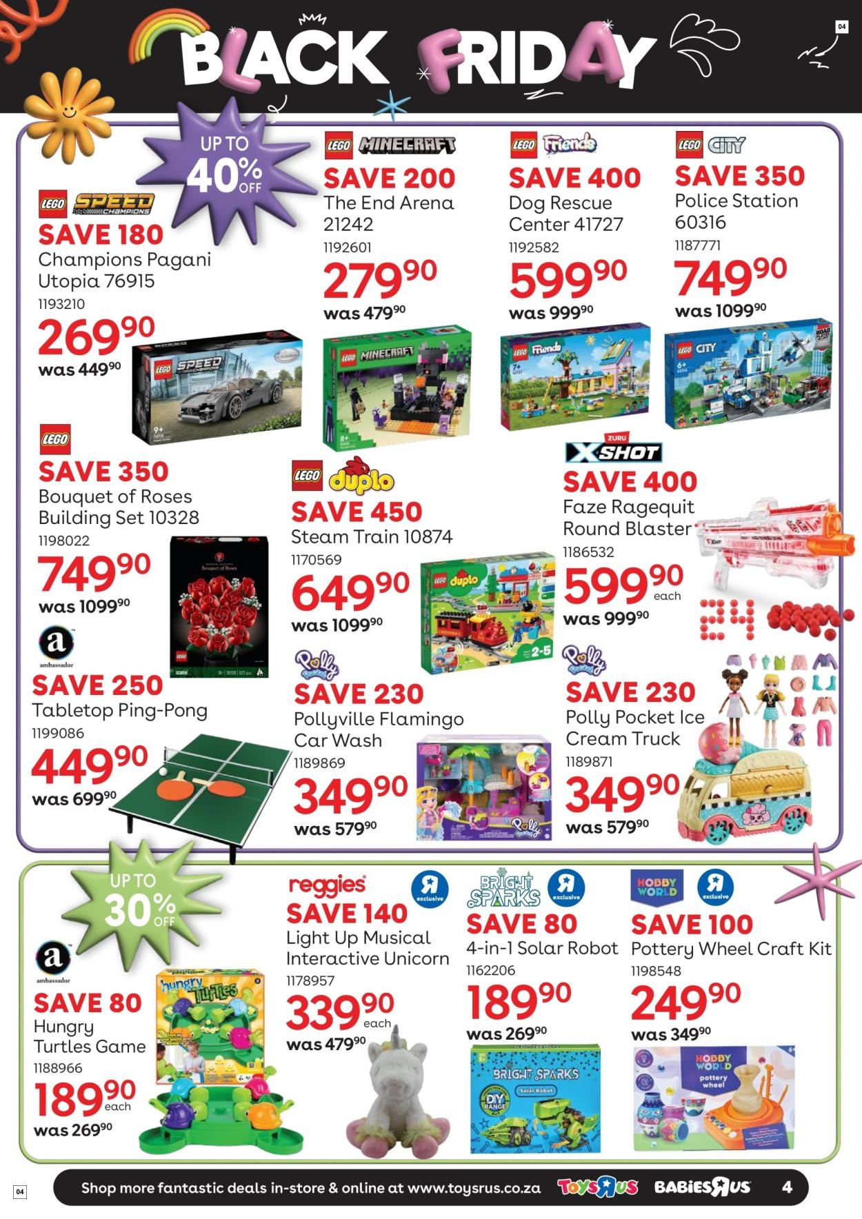 Toys R Us Specials 25 Nov - 01 Dec - Page 4