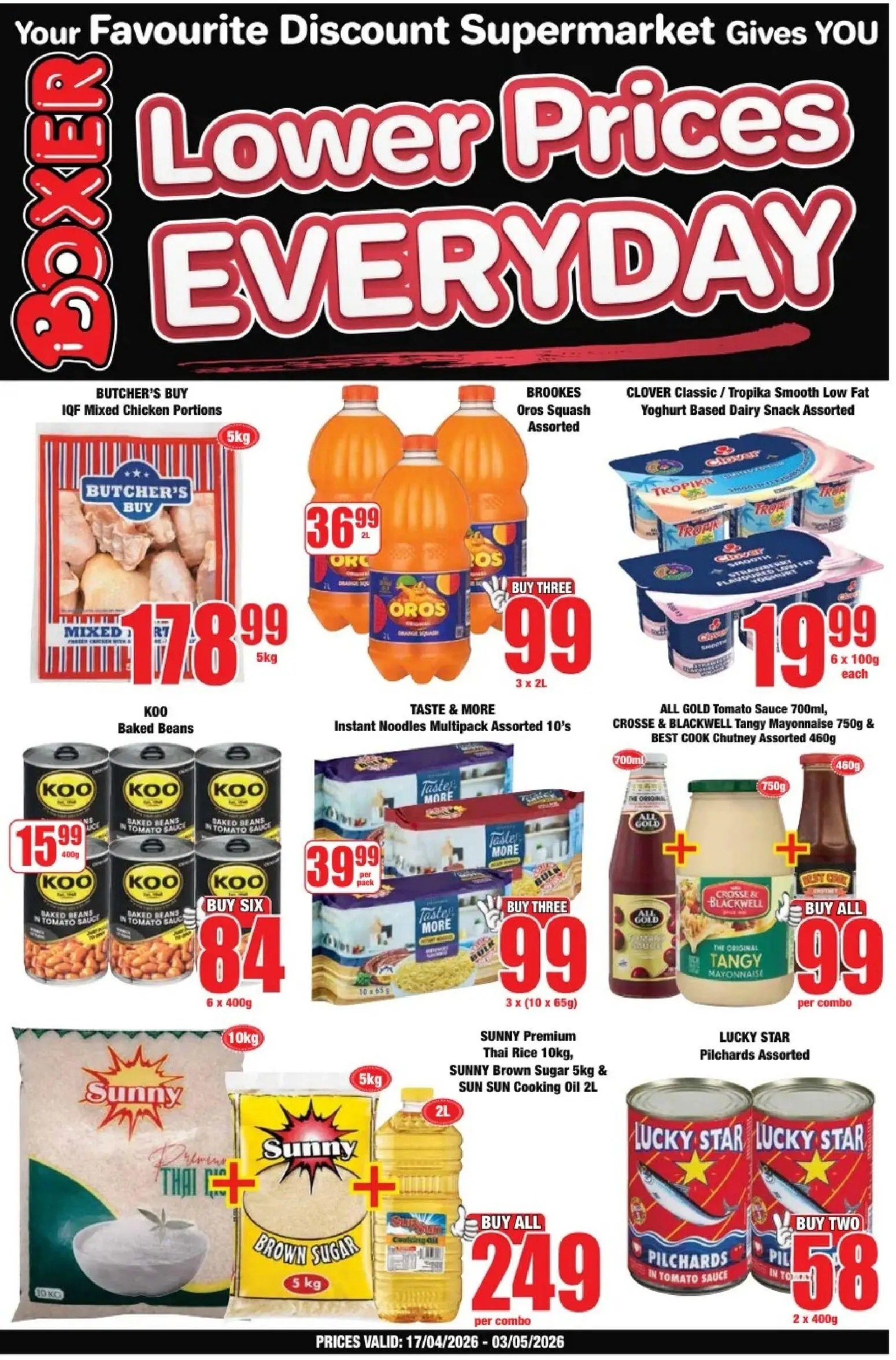Boxer Eswatini Specials