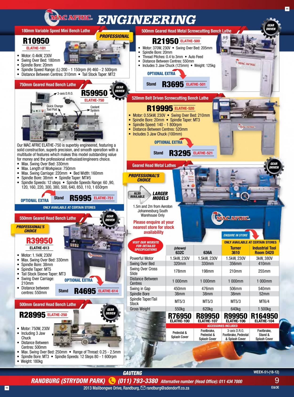 Adendorff Machinery Mart Quality Tools (En) - Page 11