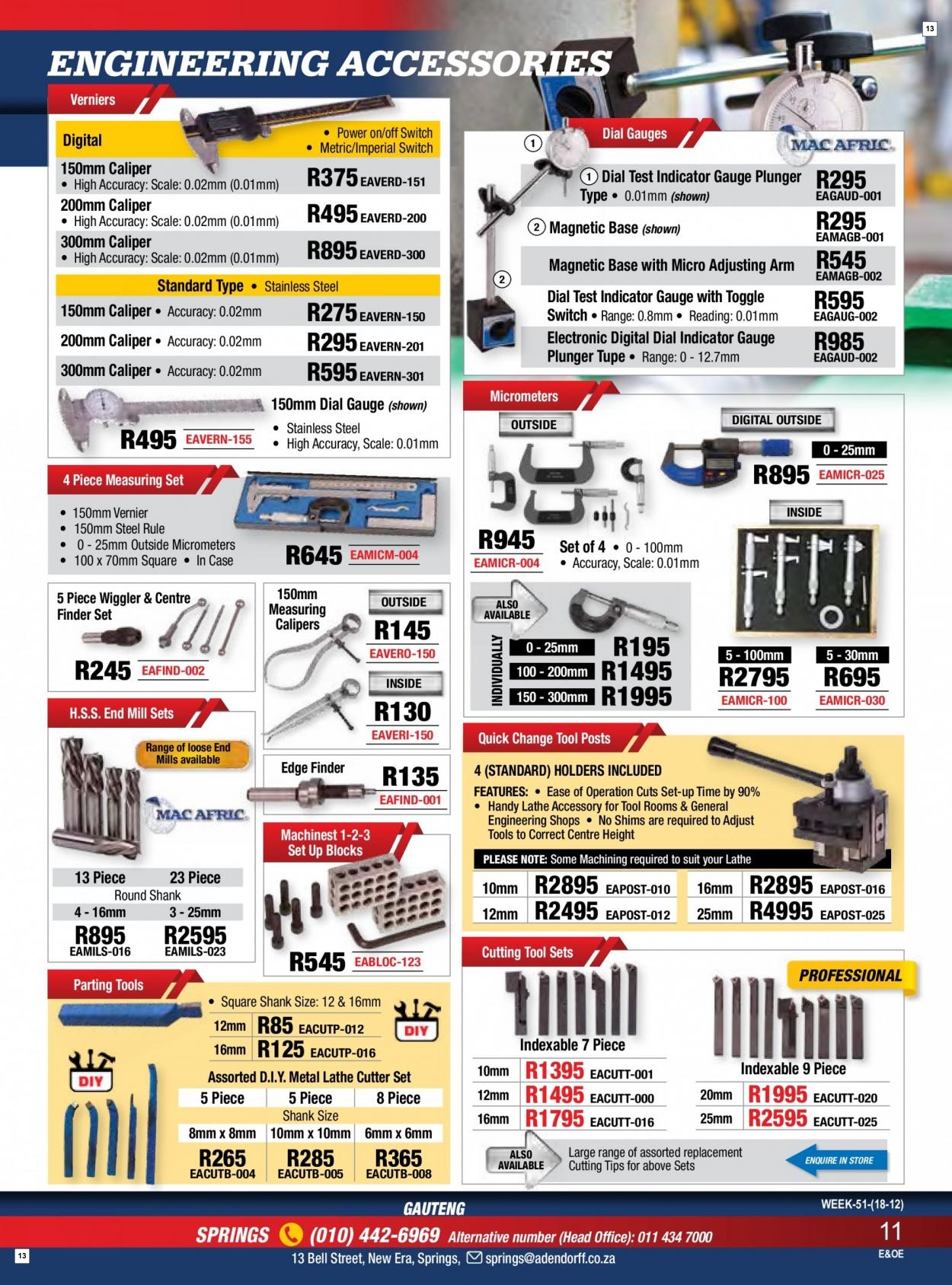 Adendorff Machinery Mart Quality Tools (En) - Page 13