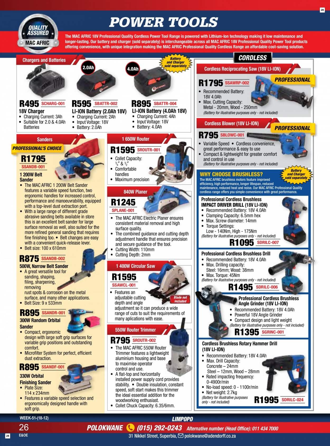 Adendorff Machinery Mart Quality Tools (En) - Page 28