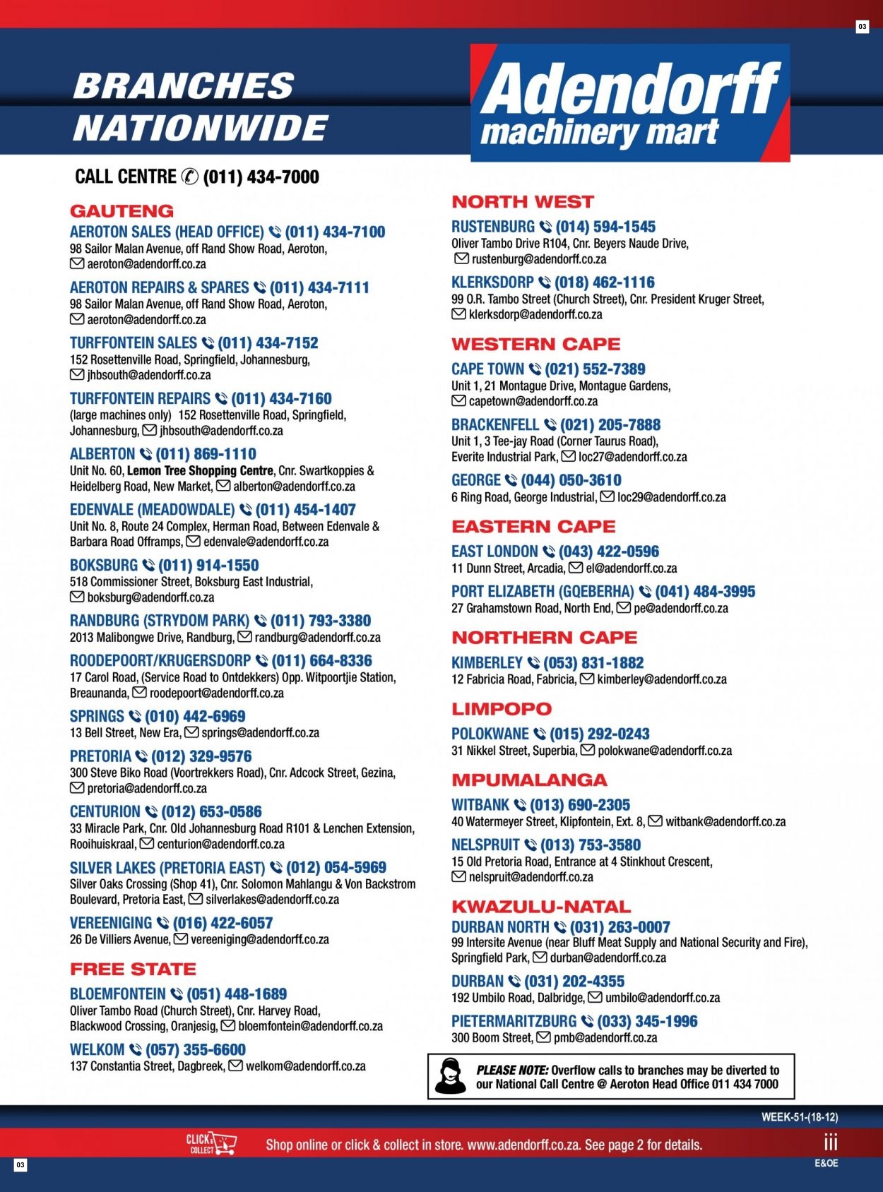 Adendorff Machinery Mart Quality Tools (En) - Page 3