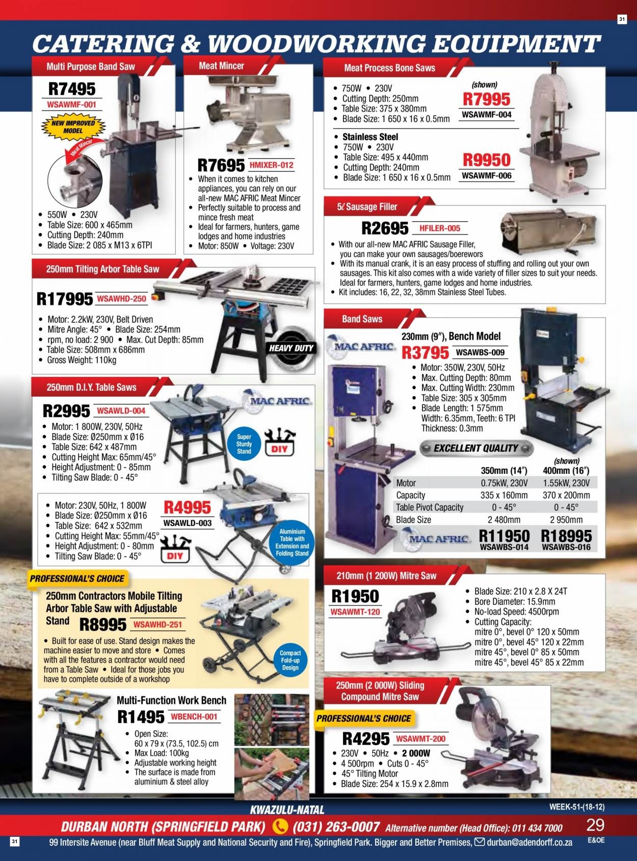 Adendorff Machinery Mart Quality Tools (En) - Page 31