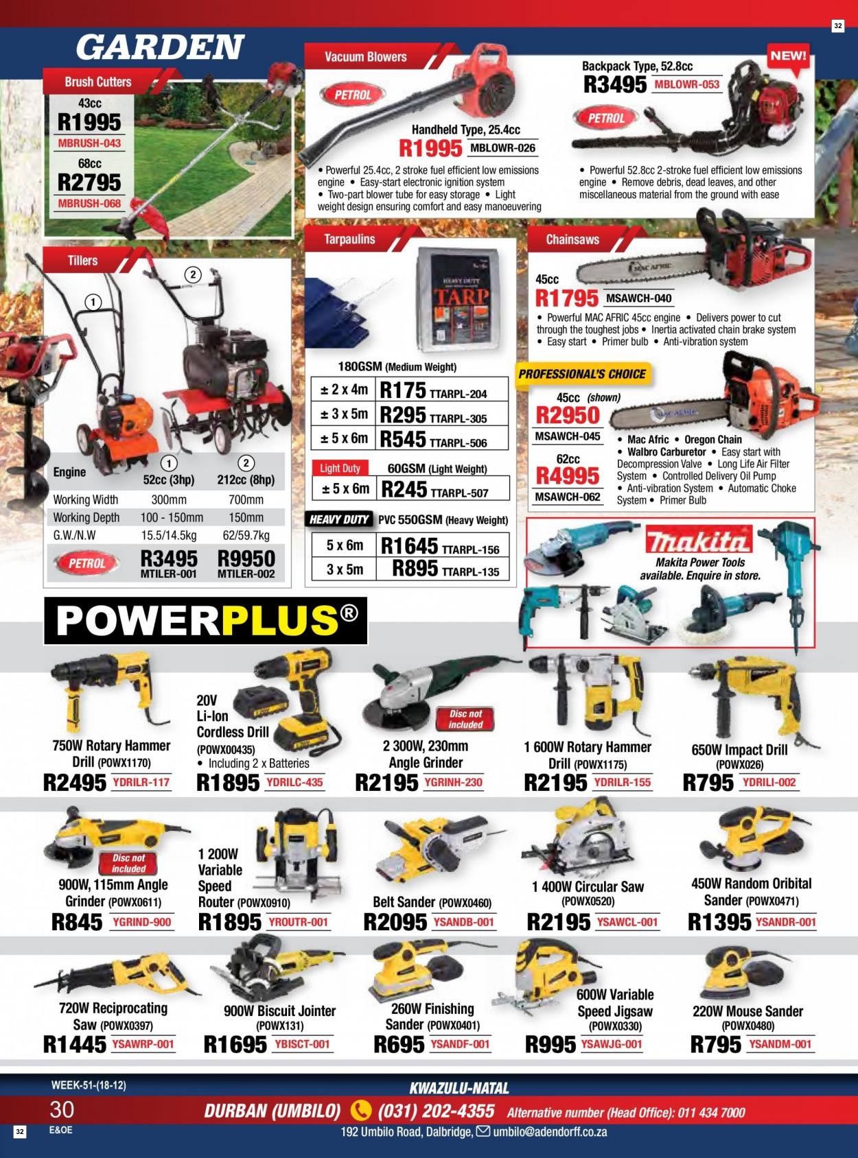 Adendorff Machinery Mart Quality Tools (En) - Page 32