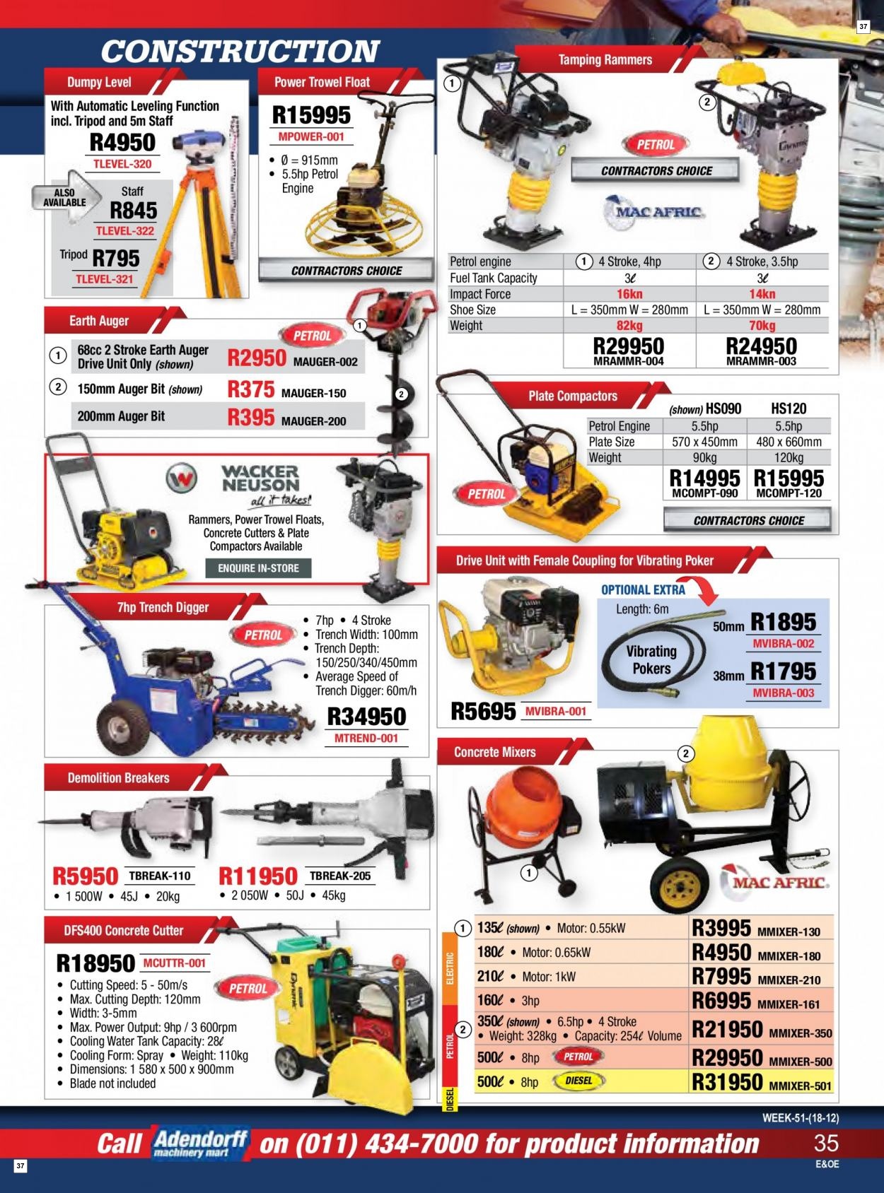 Adendorff Machinery Mart Quality Tools (En) - Page 37
