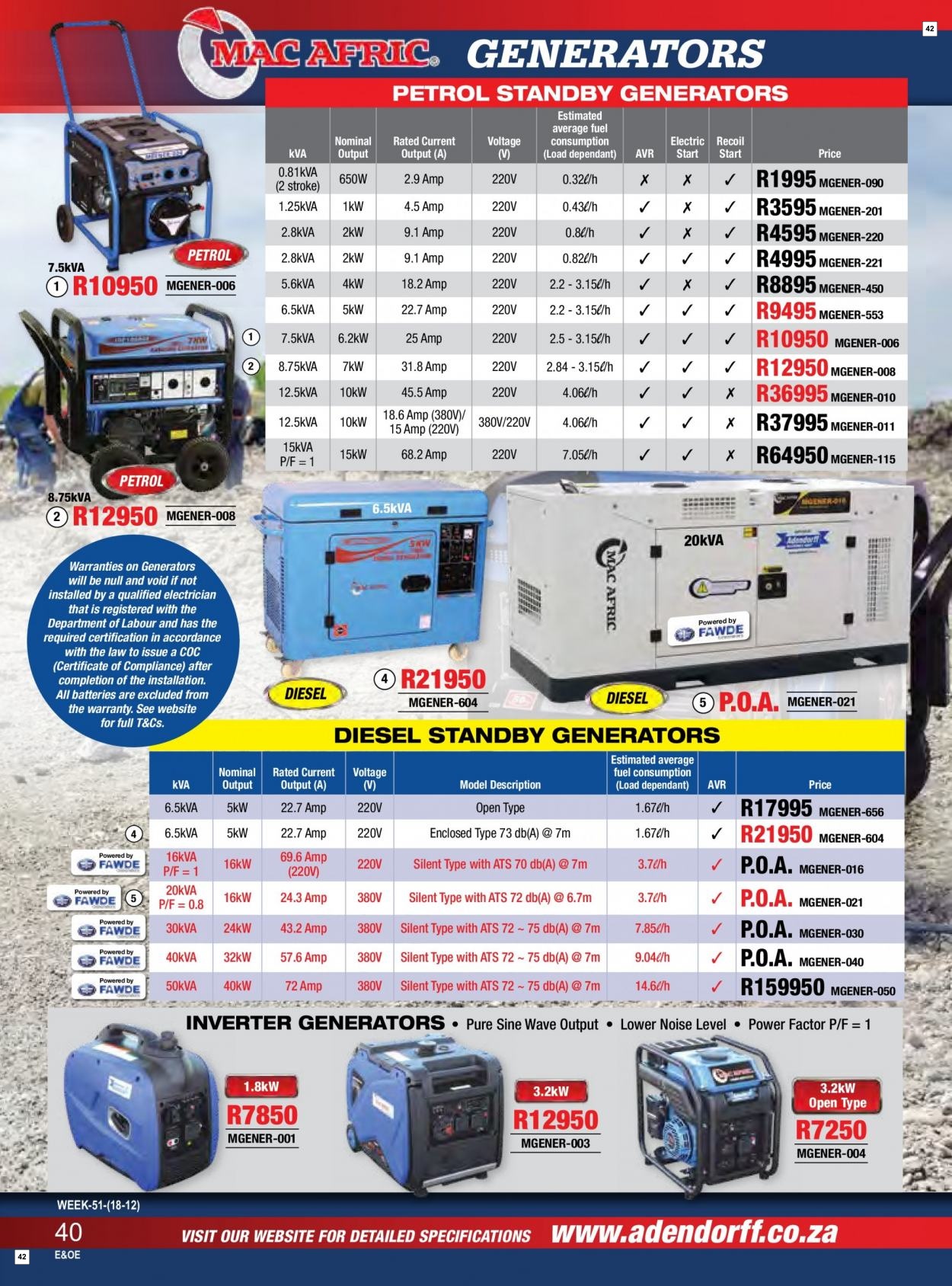 Adendorff Machinery Mart Quality Tools (En) - Page 42