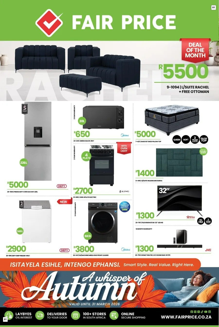Fair Price Specials 01 Mar - 31 Mar