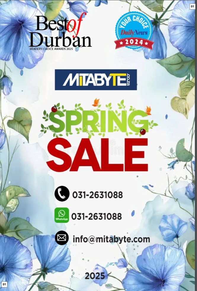 Mitabyte Specials 13 Oct - 31 Oct
