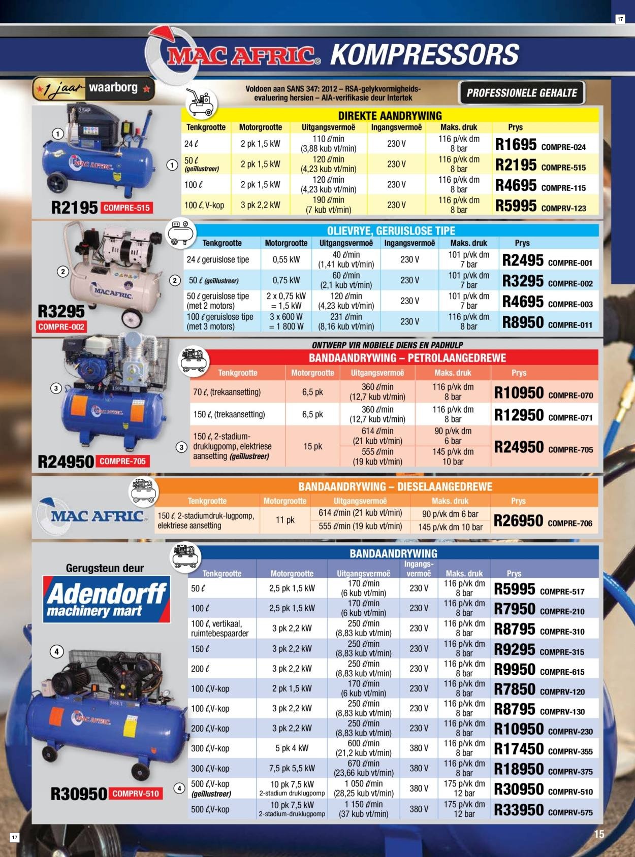 Adendorff Machinery Mart Quality Tools (En) - Page 17
