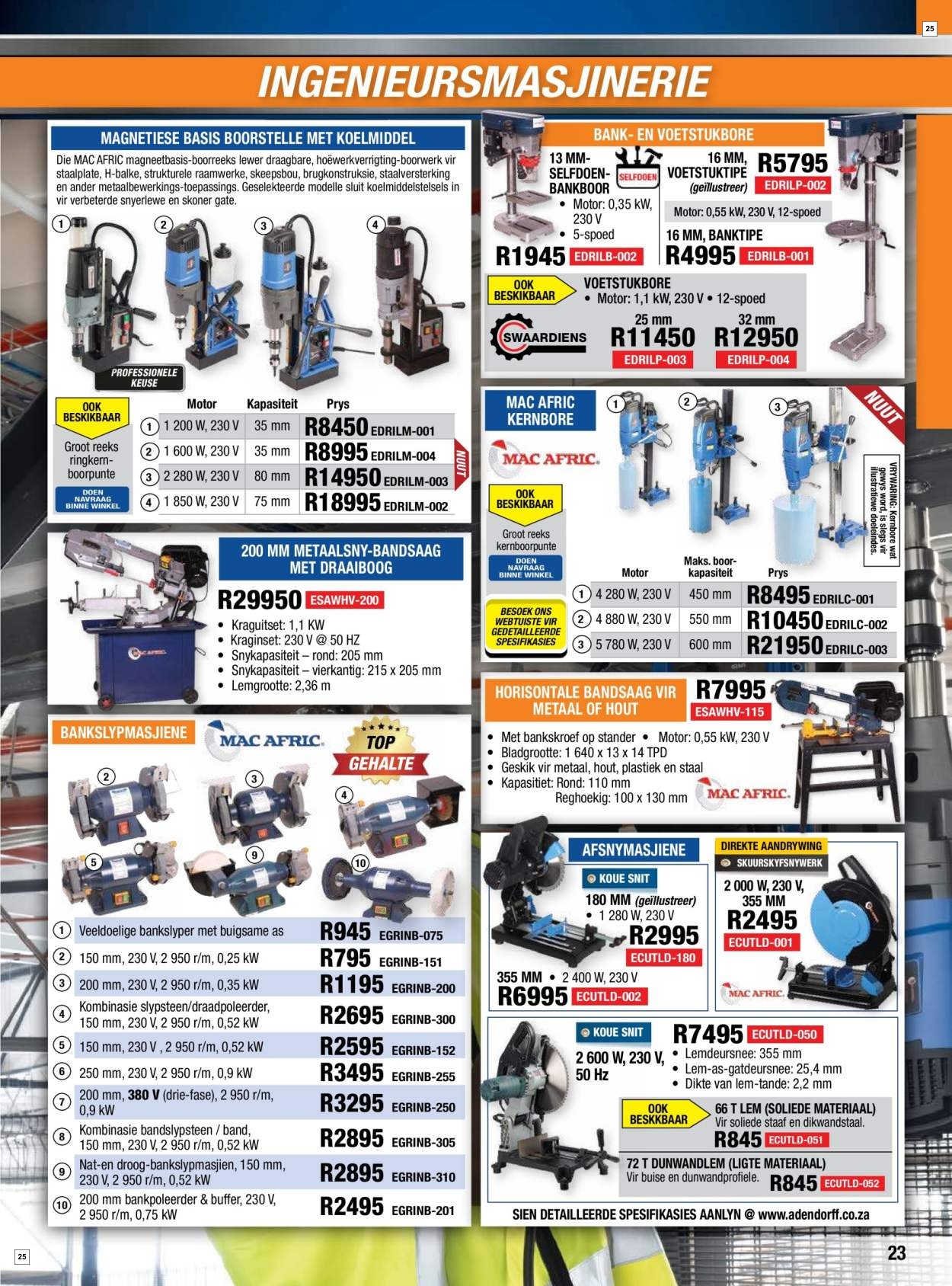 Adendorff Machinery Mart Quality Tools (En) - Page 25