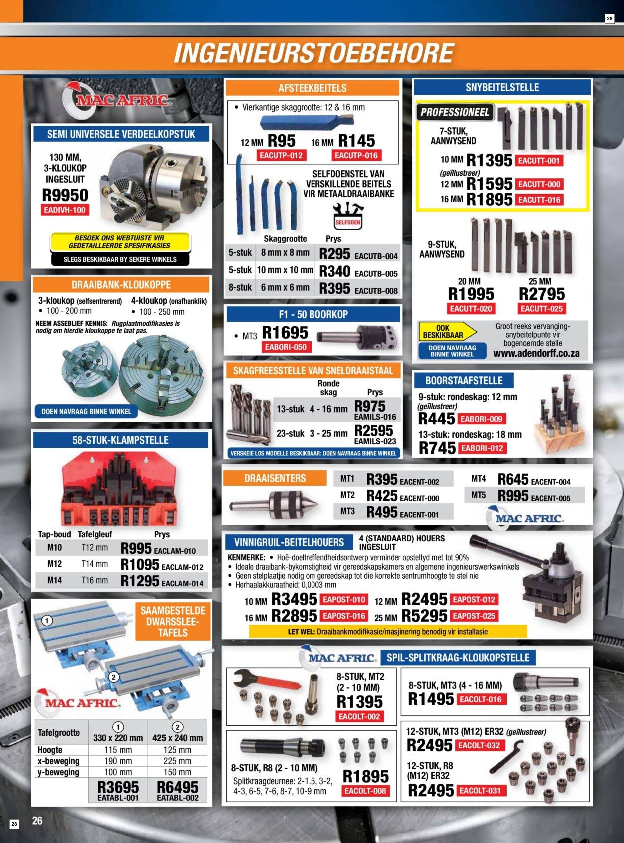 Adendorff Machinery Mart Quality Tools (En) - Page 28