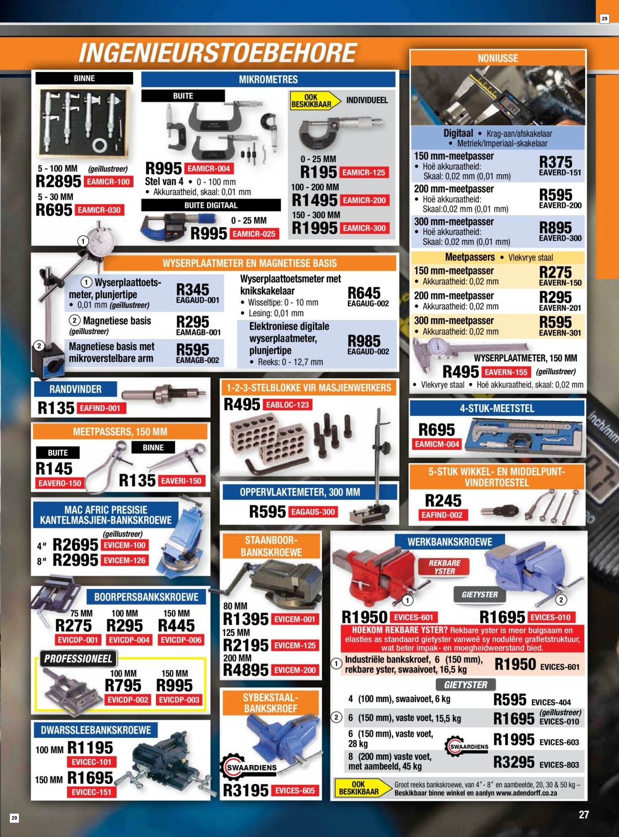Adendorff Machinery Mart Quality Tools (En) - Page 29