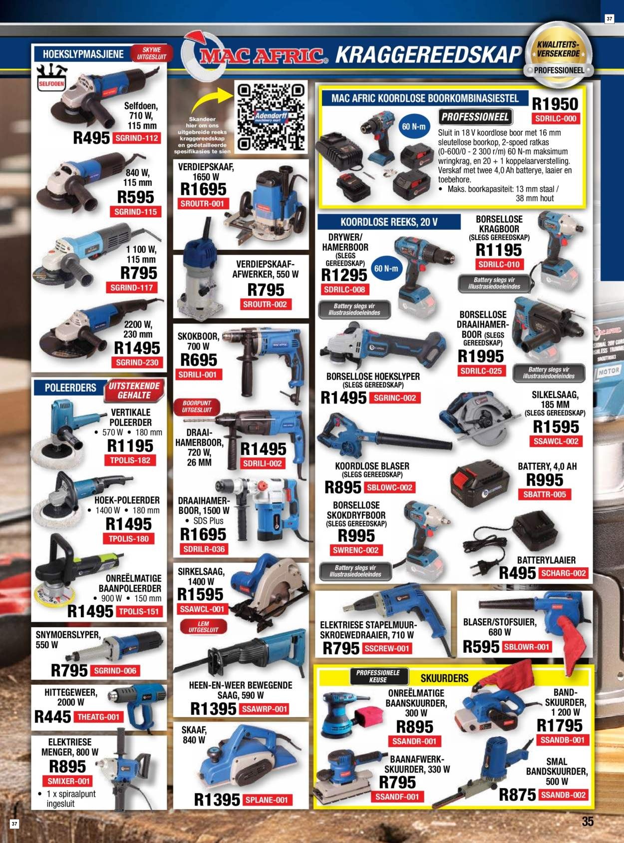 Adendorff Machinery Mart Quality Tools (En) - Page 37