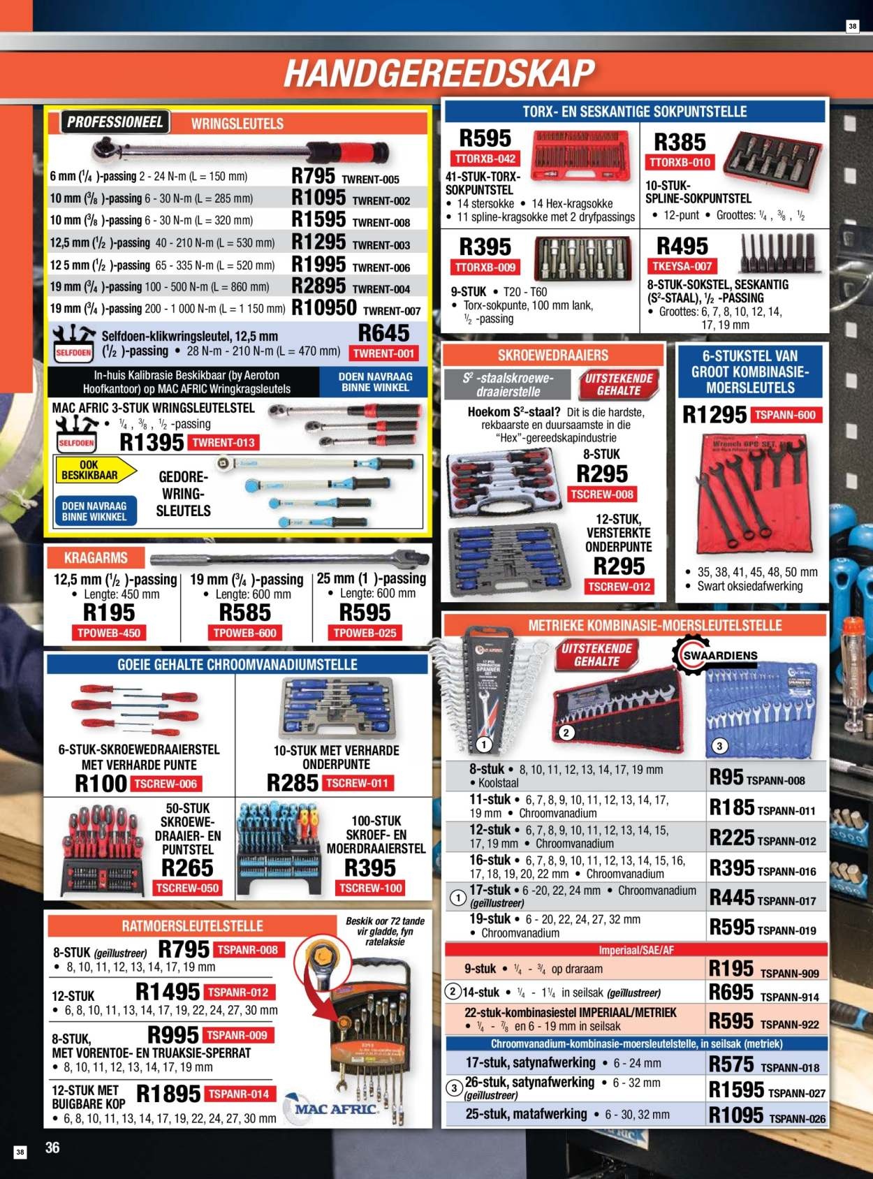 Adendorff Machinery Mart Quality Tools (En) - Page 38