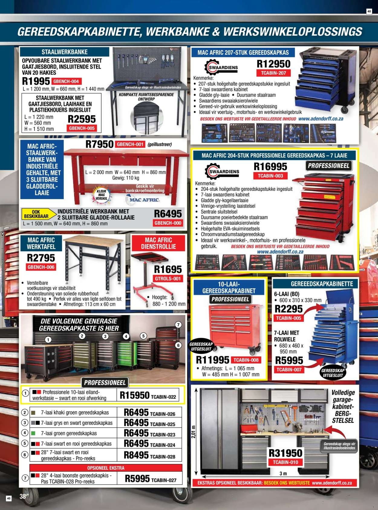 Adendorff Machinery Mart Quality Tools (En) - Page 40