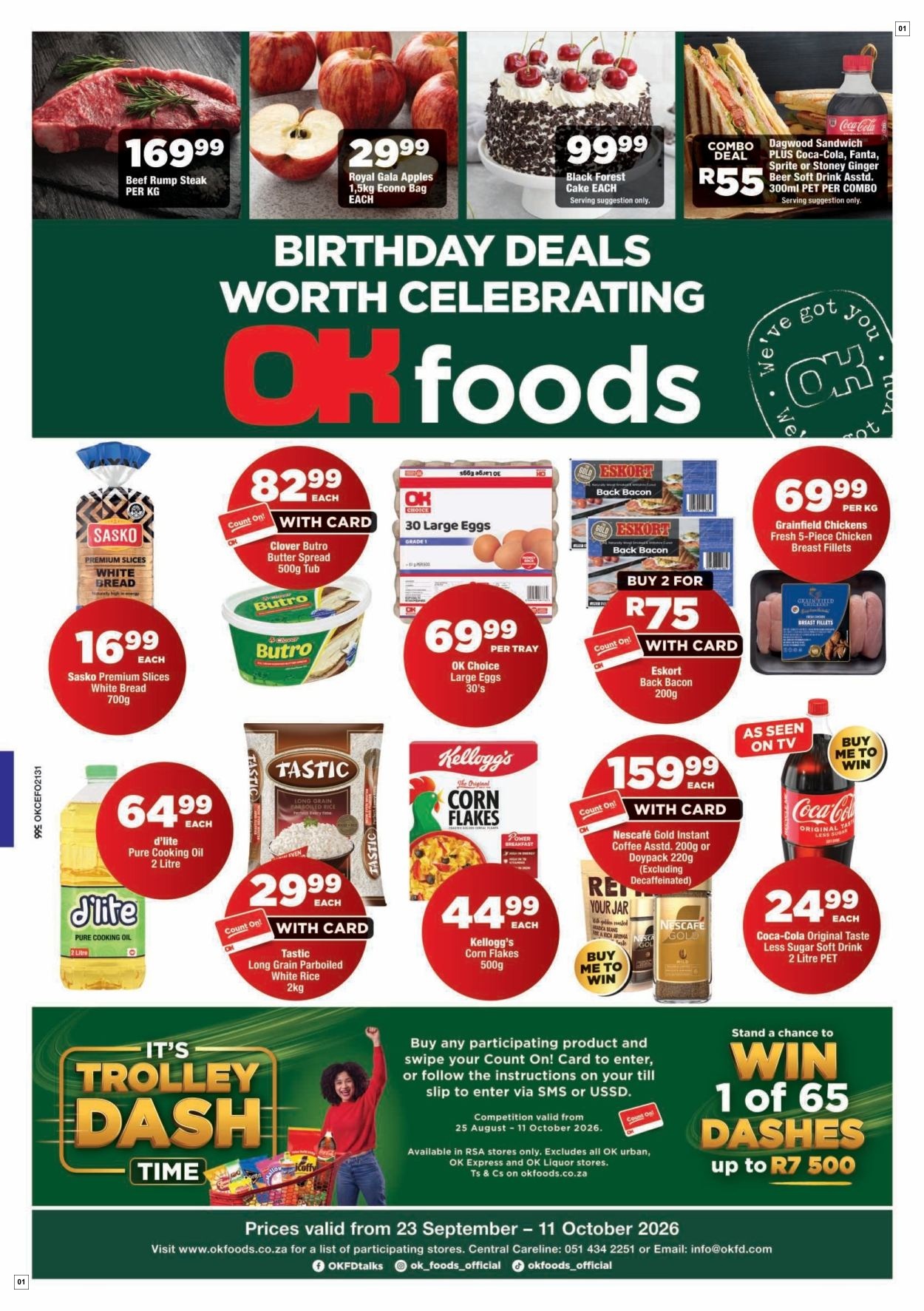 OK Foods Specials 23 Sept - 11 Oct