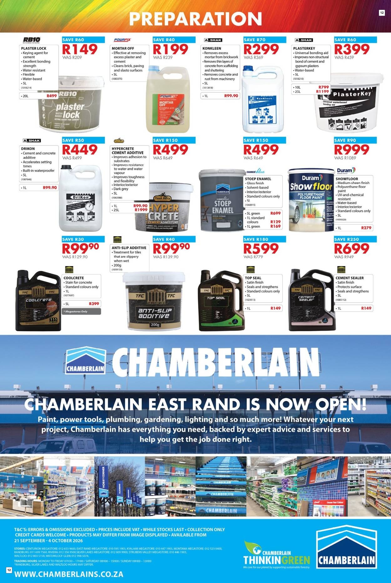 Chamberlain Specials 21 Sept - 04 Oct - Page 12