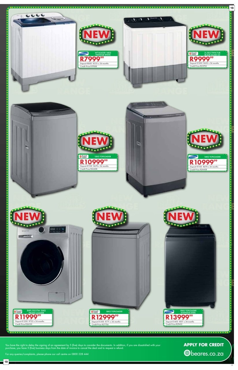 Beares Specials 01 Oct - 10 Nov - Page 19