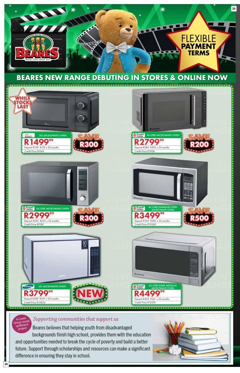 Beares Specials 01 Oct - 10 Nov - Page 20
