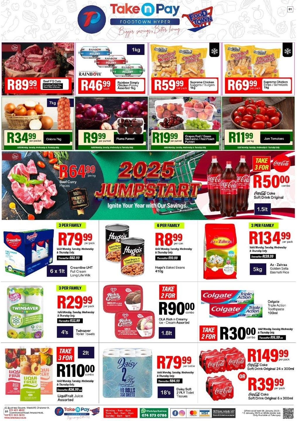 Take N Pay Specials 06 Jan - 12 Jan