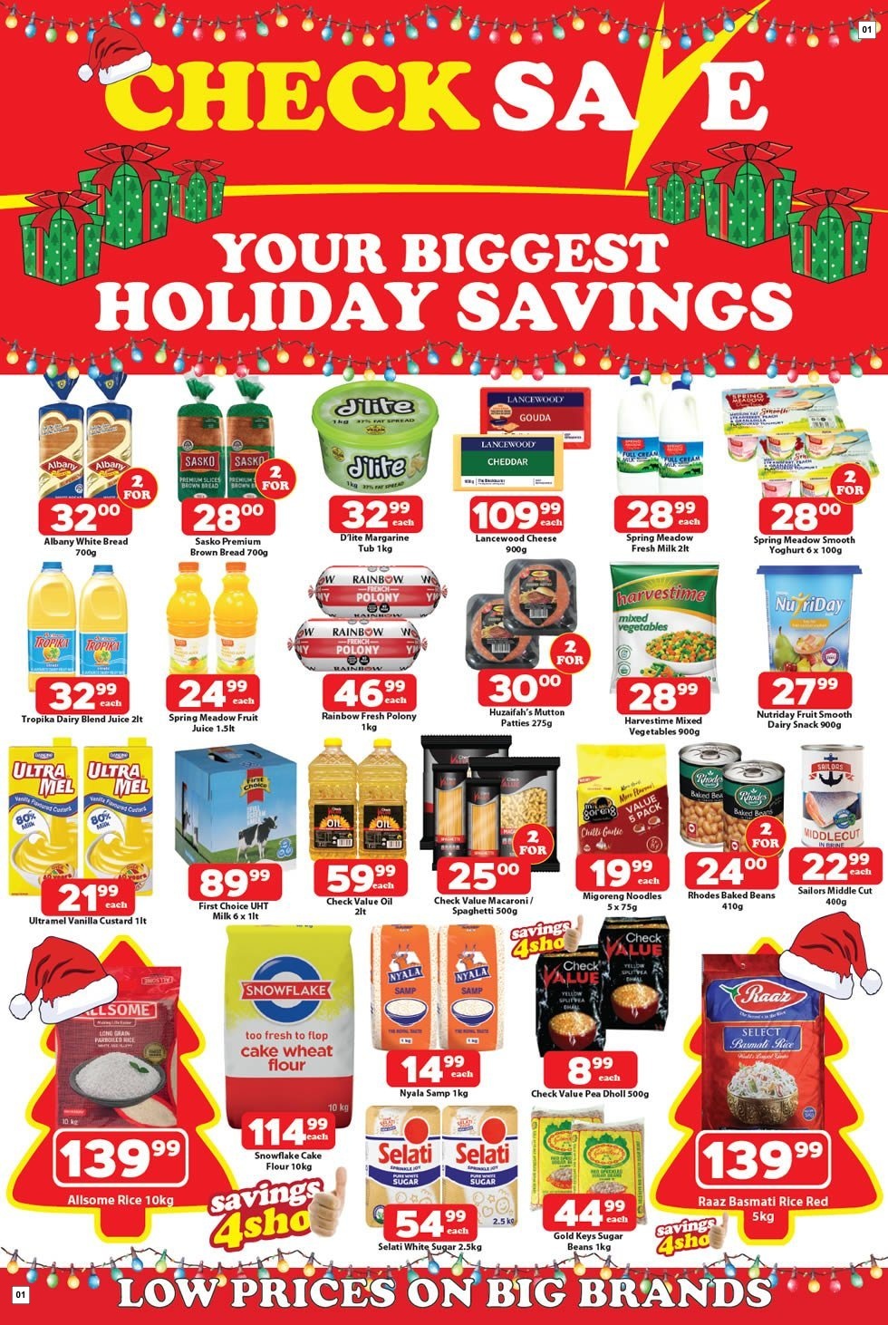 Check Save Specials 11 Dec - 22 Dec