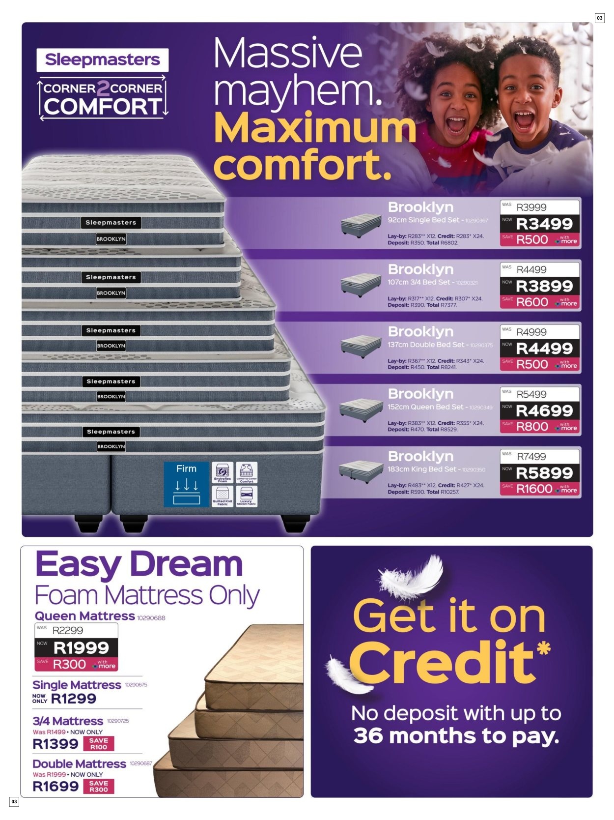 Sleepmasters Specials 21 May - 17 Jun - Page 3