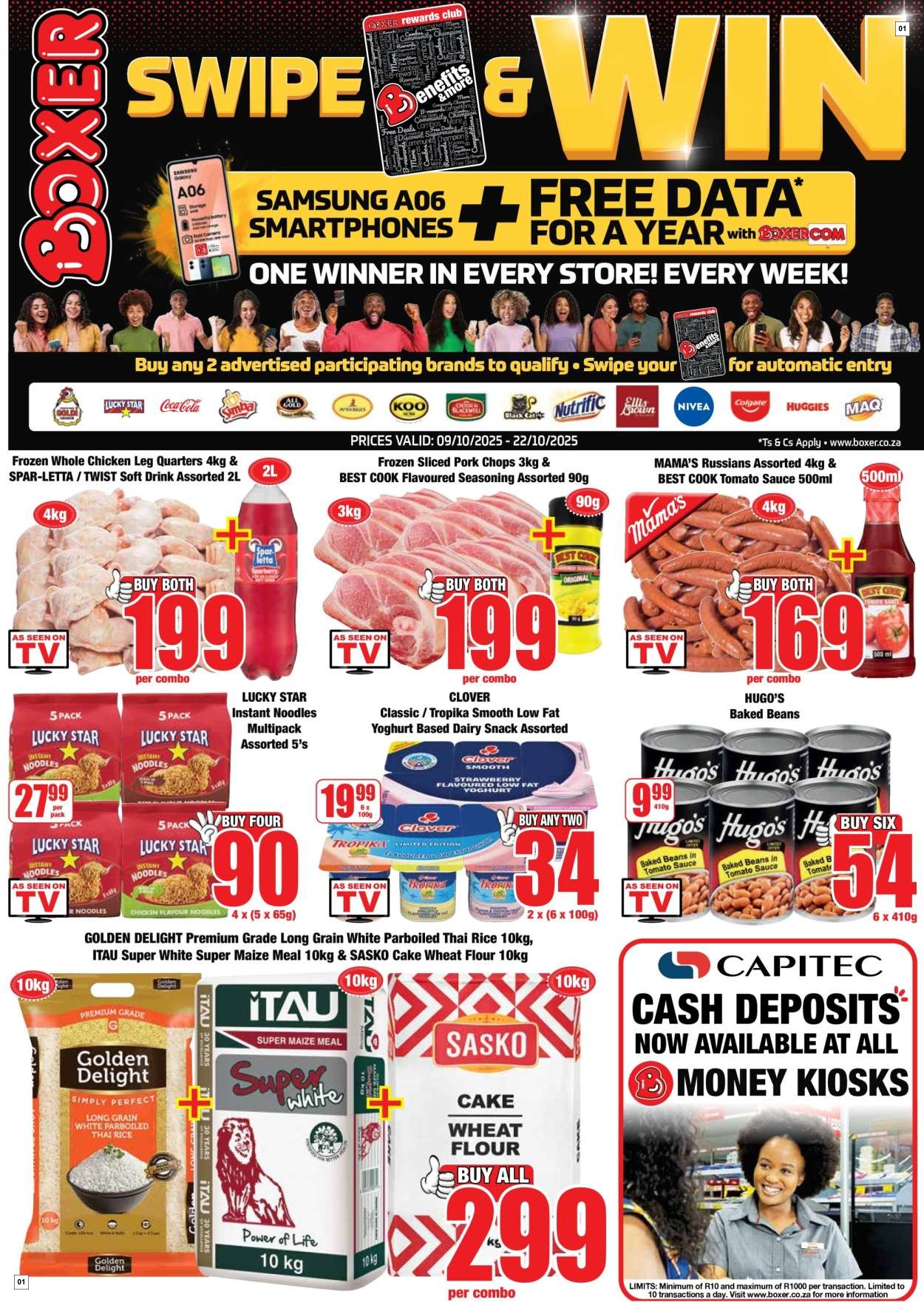 Boxer Specials 09 Oct - 22 Oct