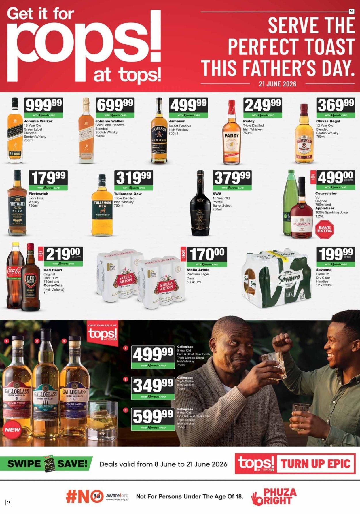Tops At Spar Turn up Epic