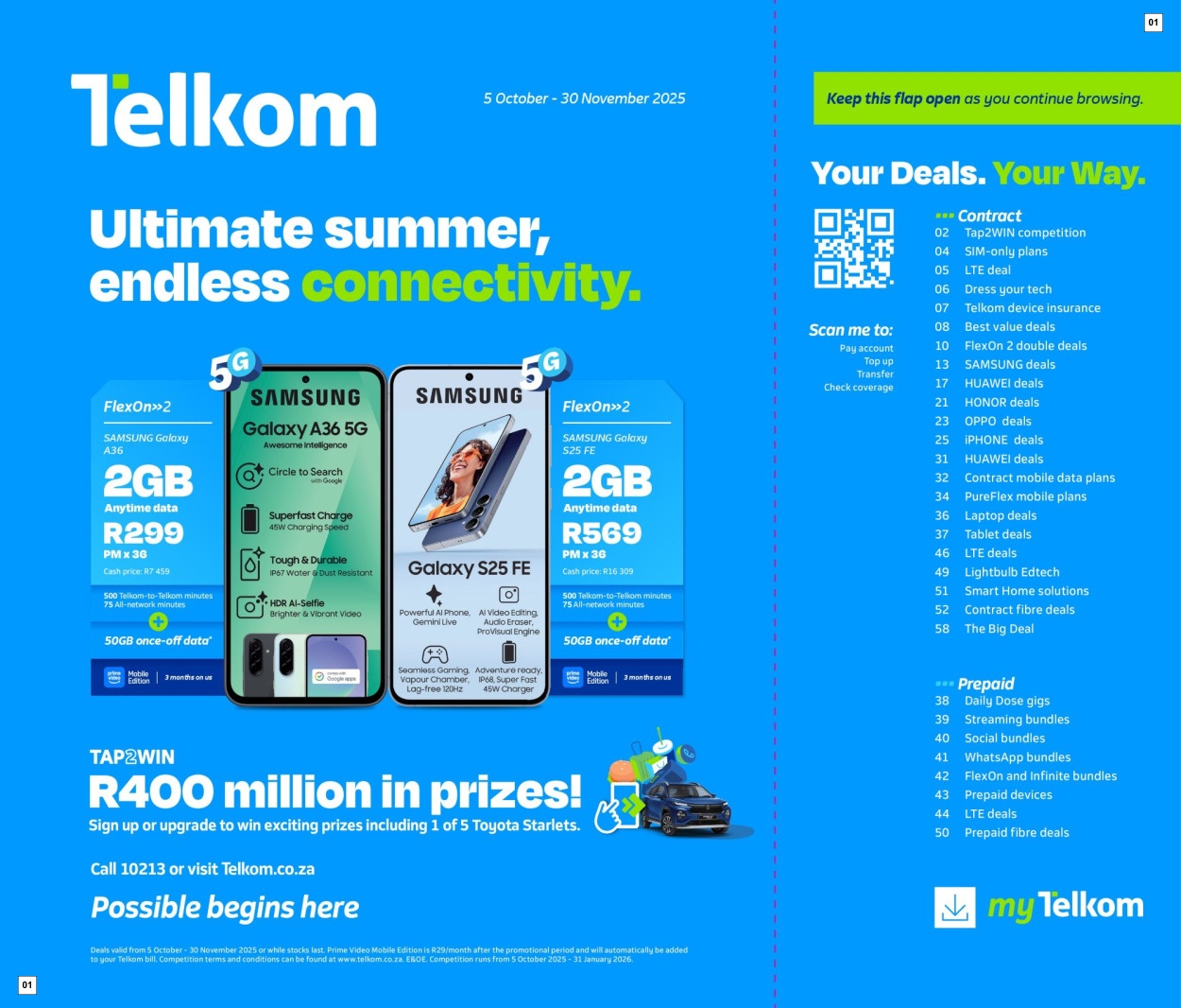 Telkom Specials 05 Oct - 30 Nov