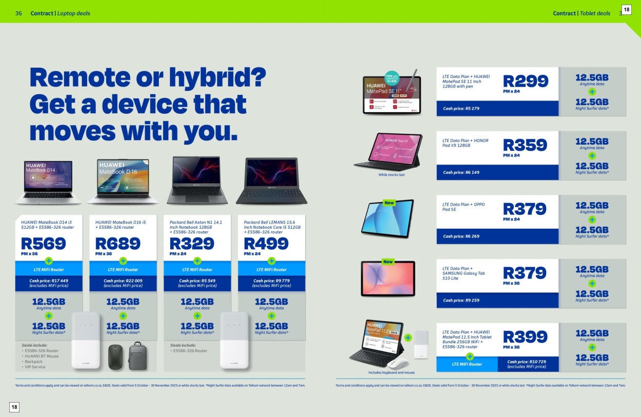 Telkom Specials 05 Oct - 30 Nov - Page 18