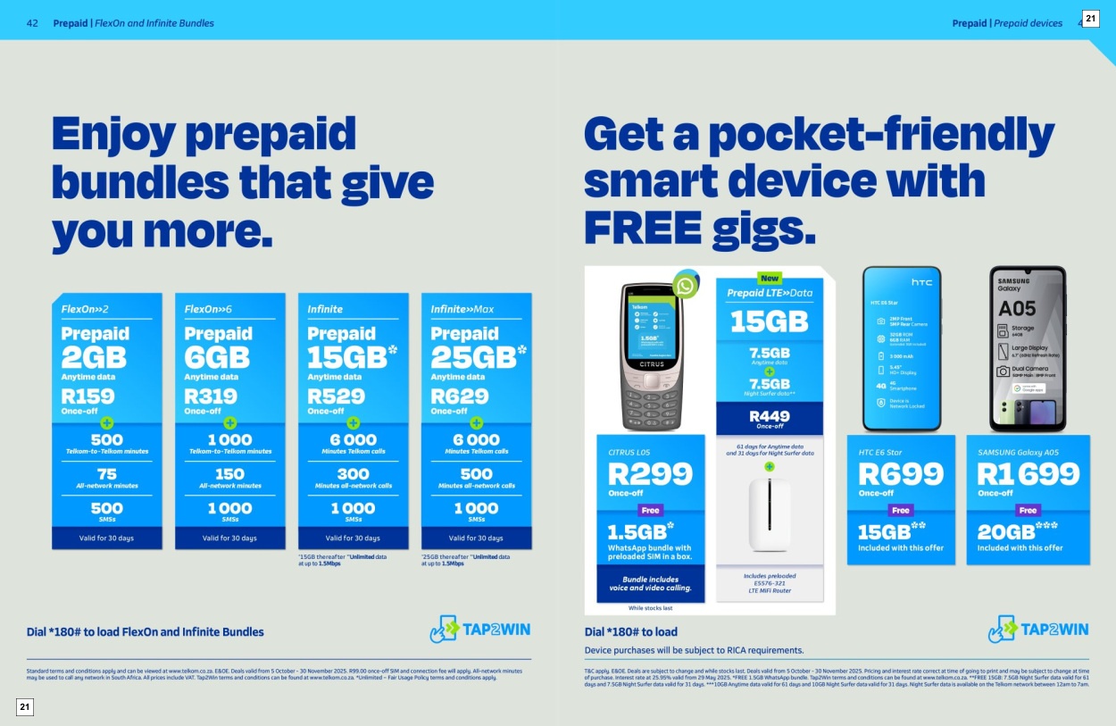 Telkom Specials 05 Oct - 30 Nov - Page 21
