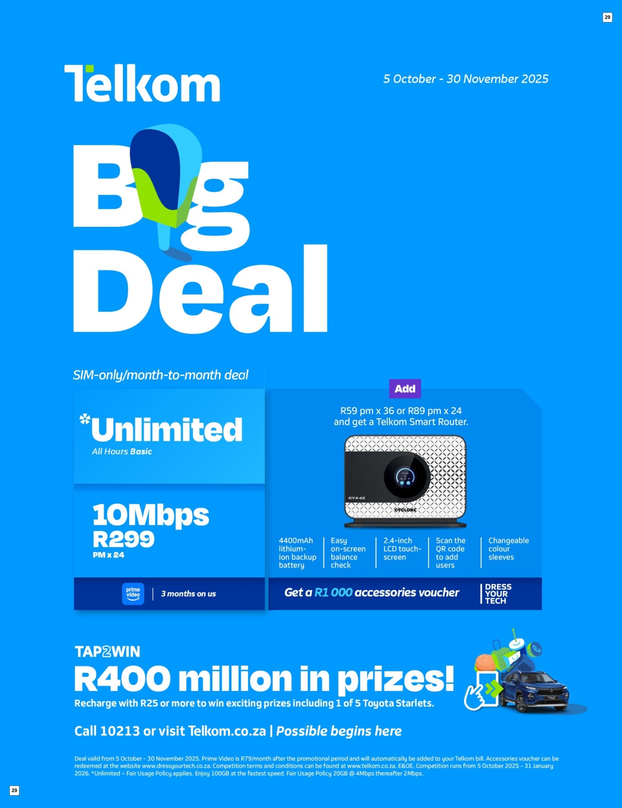 Telkom Specials 05 Oct - 30 Nov - Page 29