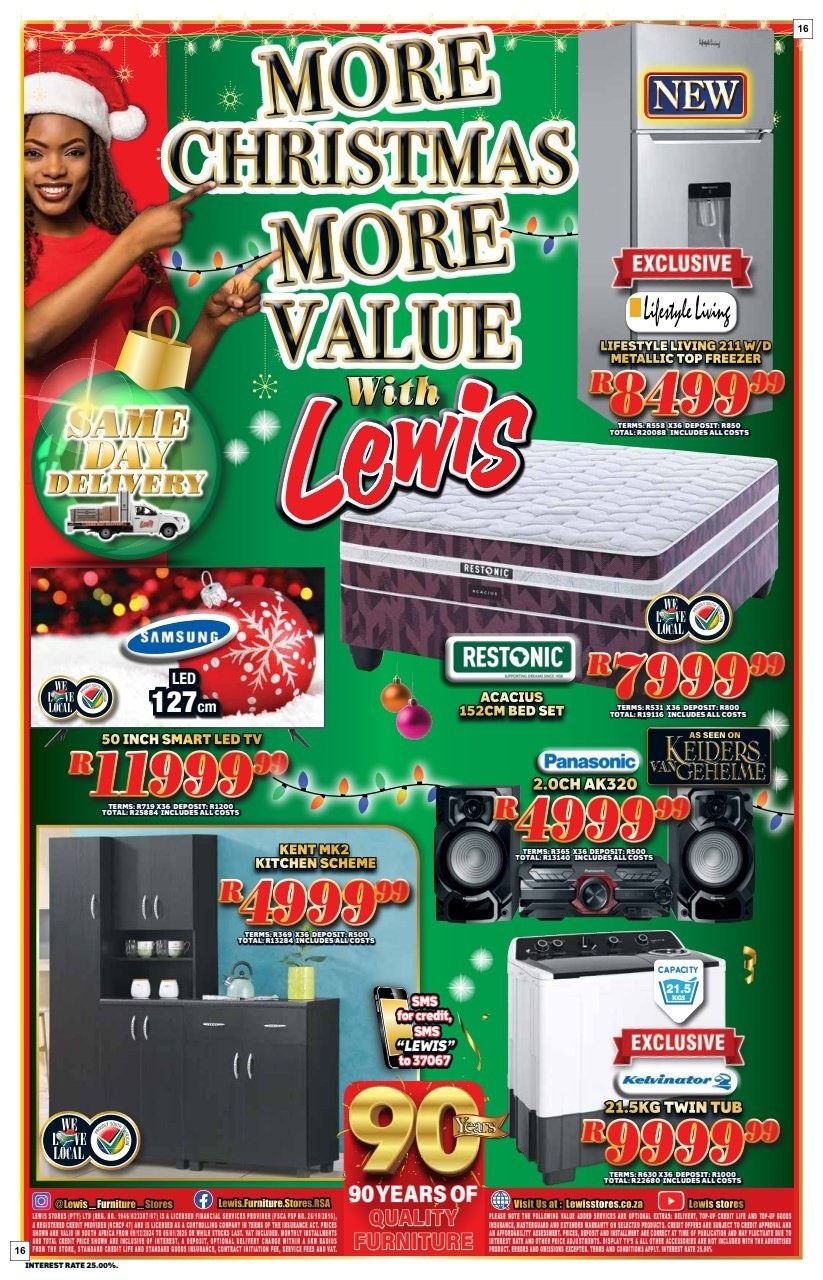 Lewis Specials 09 Dec - 05 Jan - Page 16