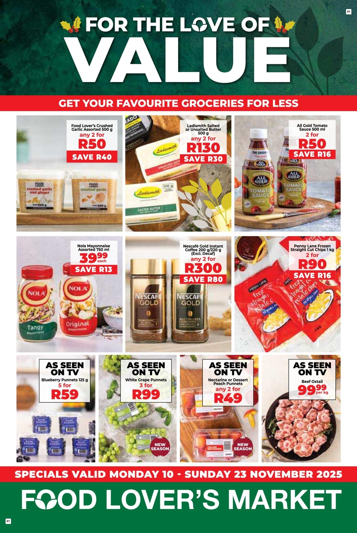 Food Lover's Market Catalogue