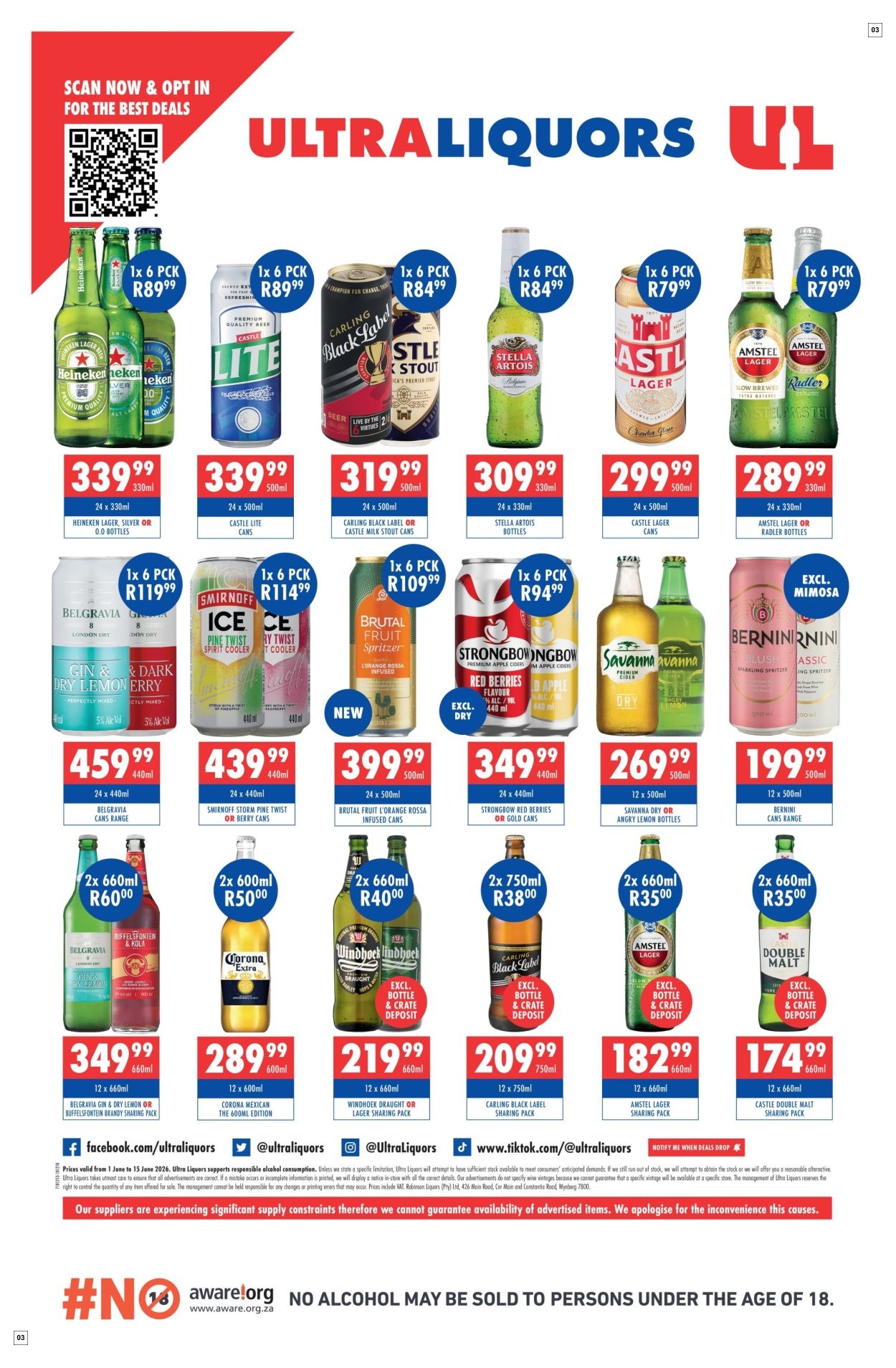 Ultra Liquors Specials 01 Jun - 15 Jun - Page 3