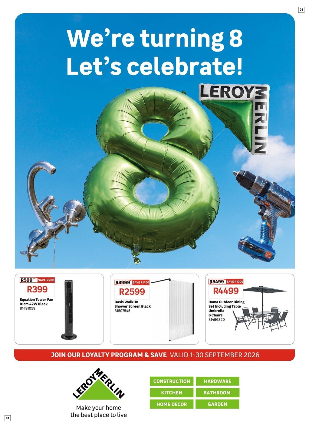 Leroy Merlin Birthday Campaign: We're Turning 8