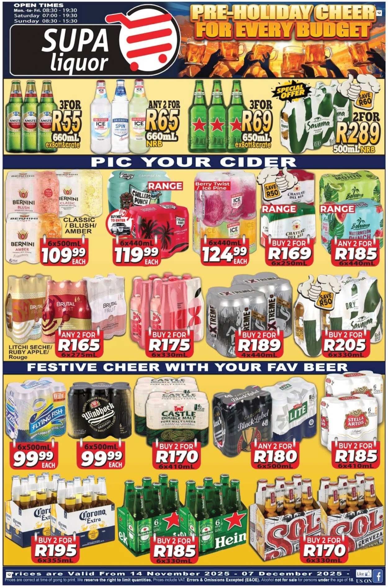 Supa Store Specials 14 Nov - 07 Dec - Page 12