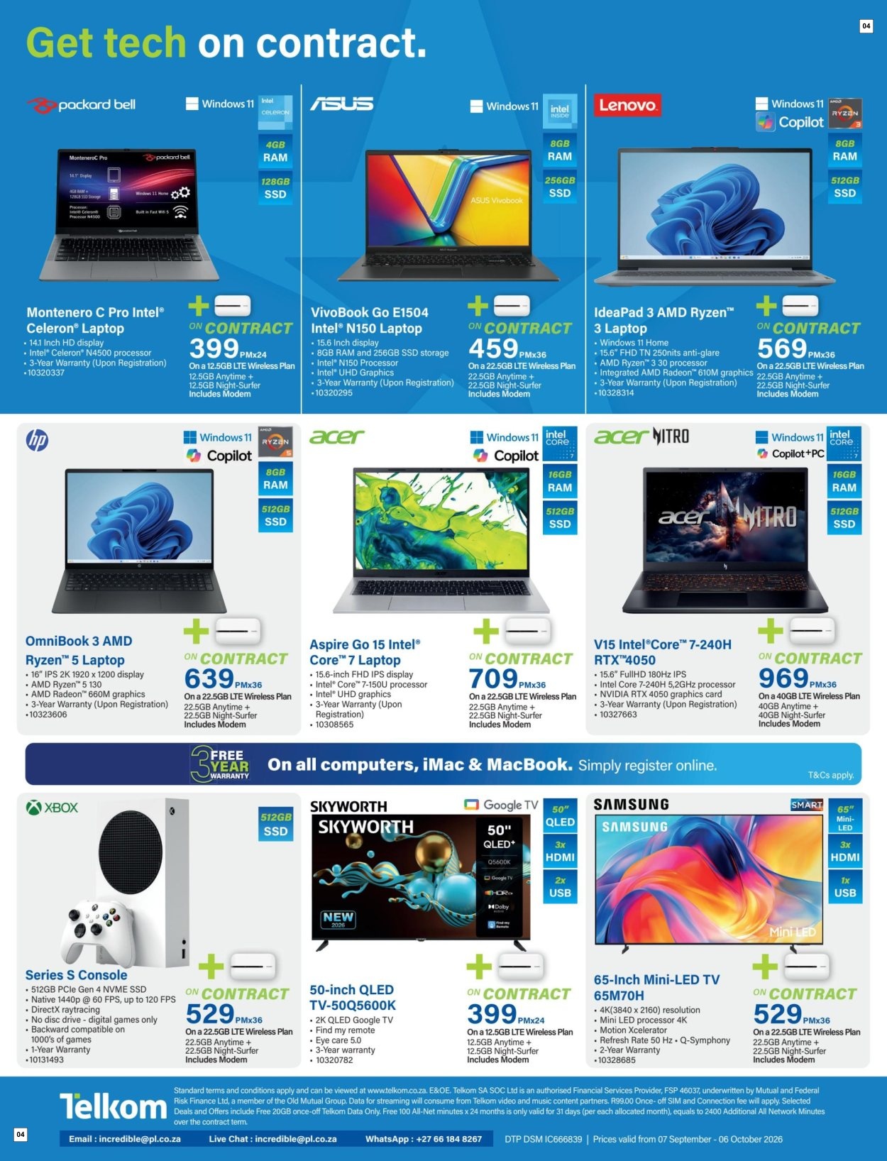 Incredible Connection Specials 07 Sept - 06 Oct - Page 4