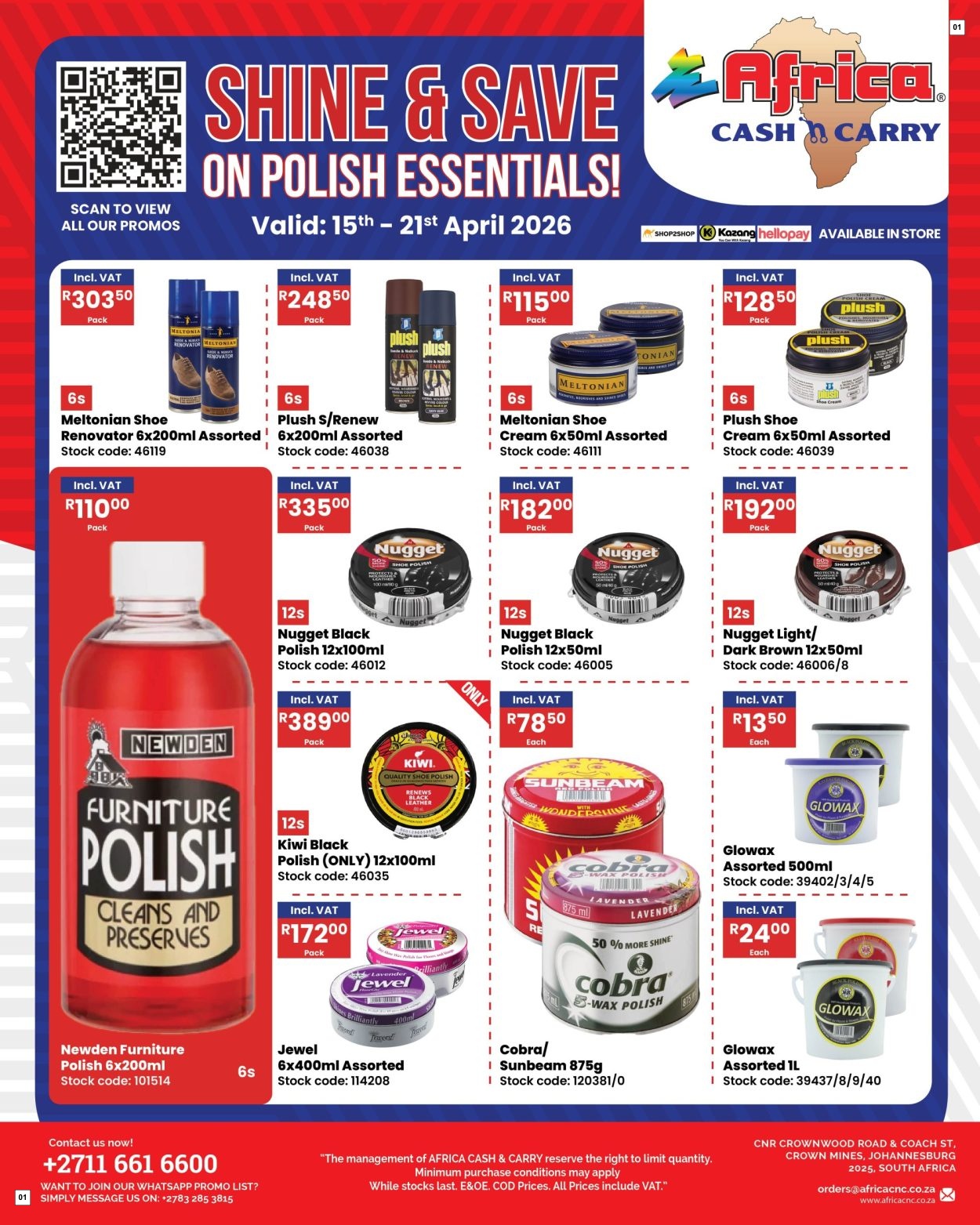 Africa Cash & Carry Catalogue - Friday Promo