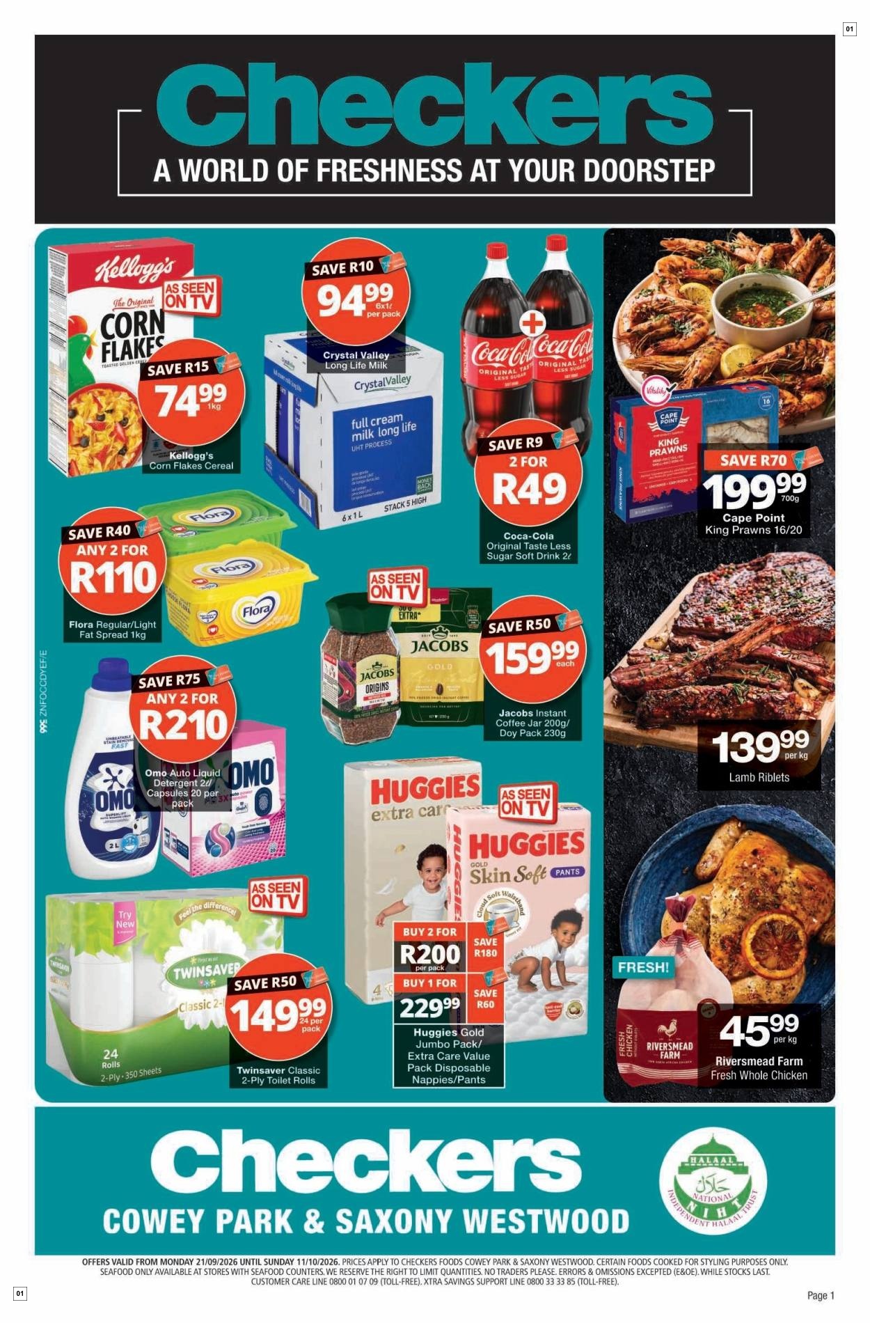 Checkers September Month-end Promotion Gauteng