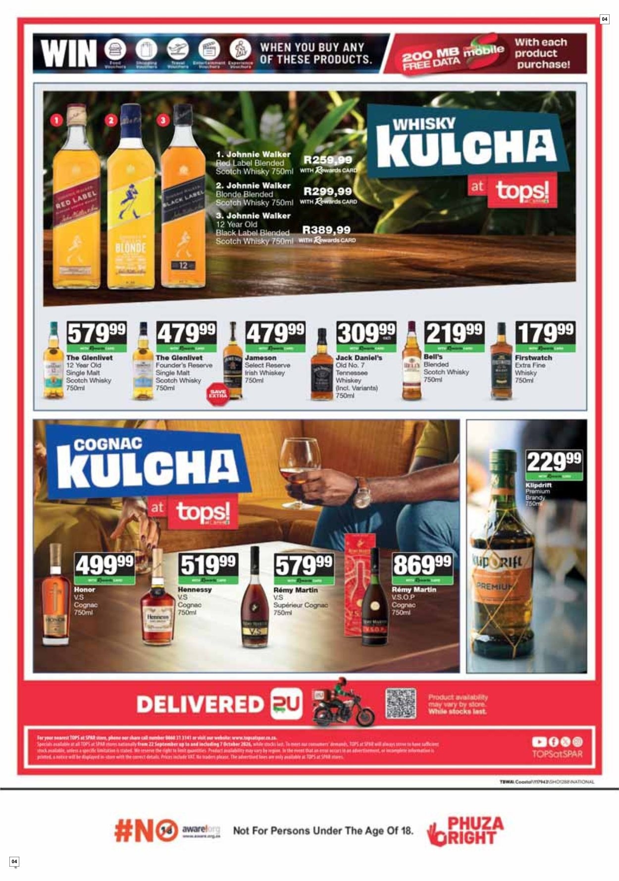 Tops At Spar Zio Liquor Specials - Page 4