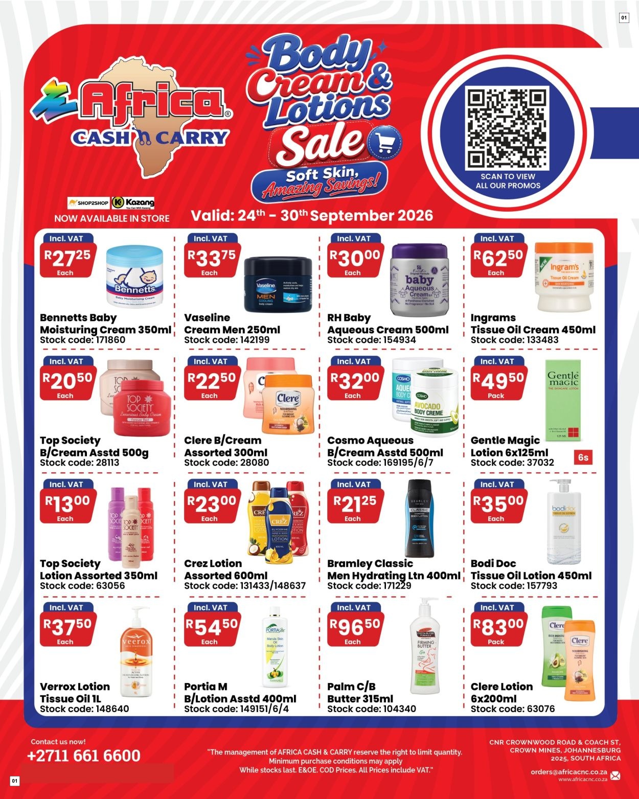 Africa Cash & Carry Catalogue - Friday Promo