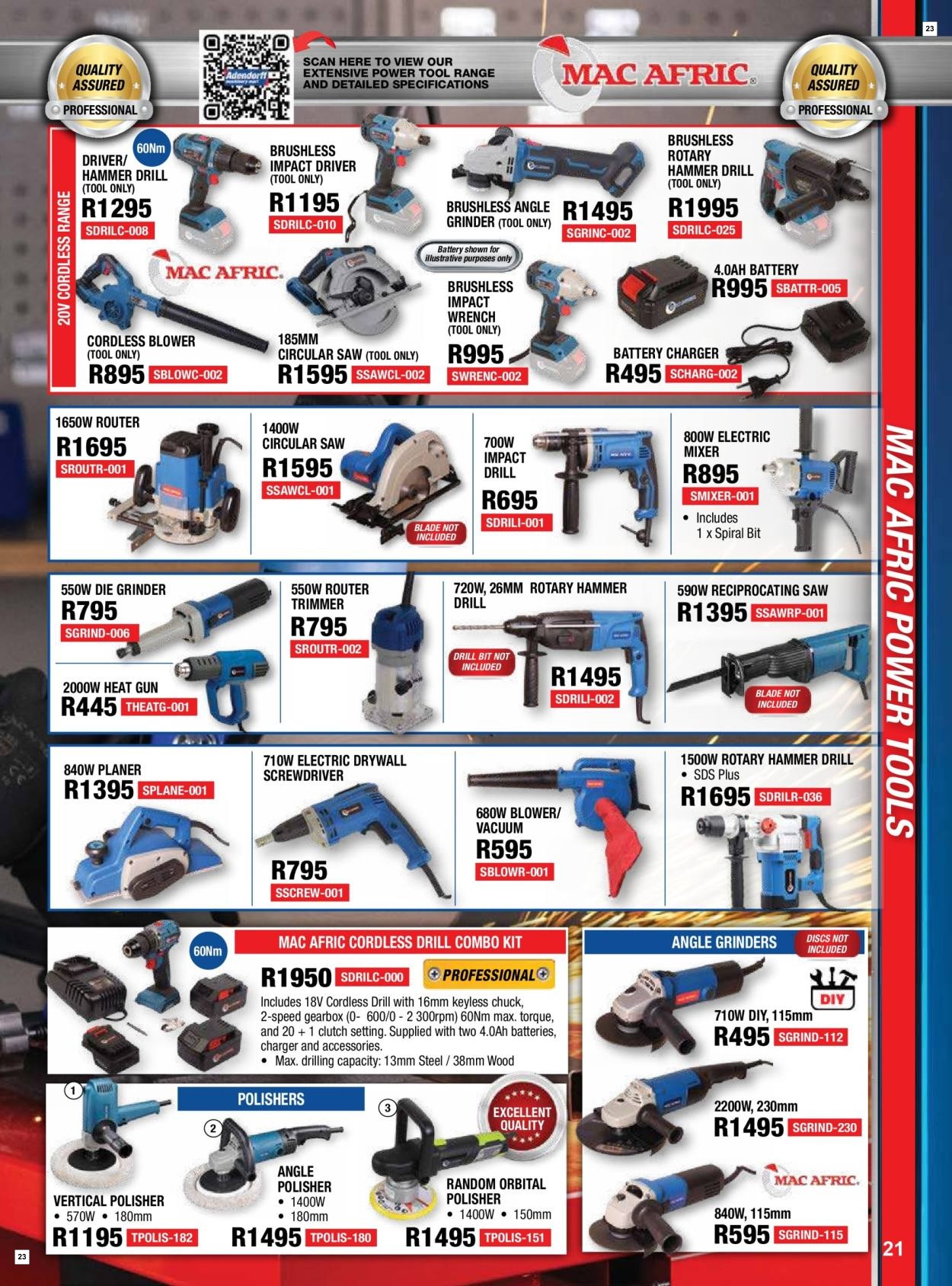 Adendorff Machinery Mart Quality Tools (En) - Page 23