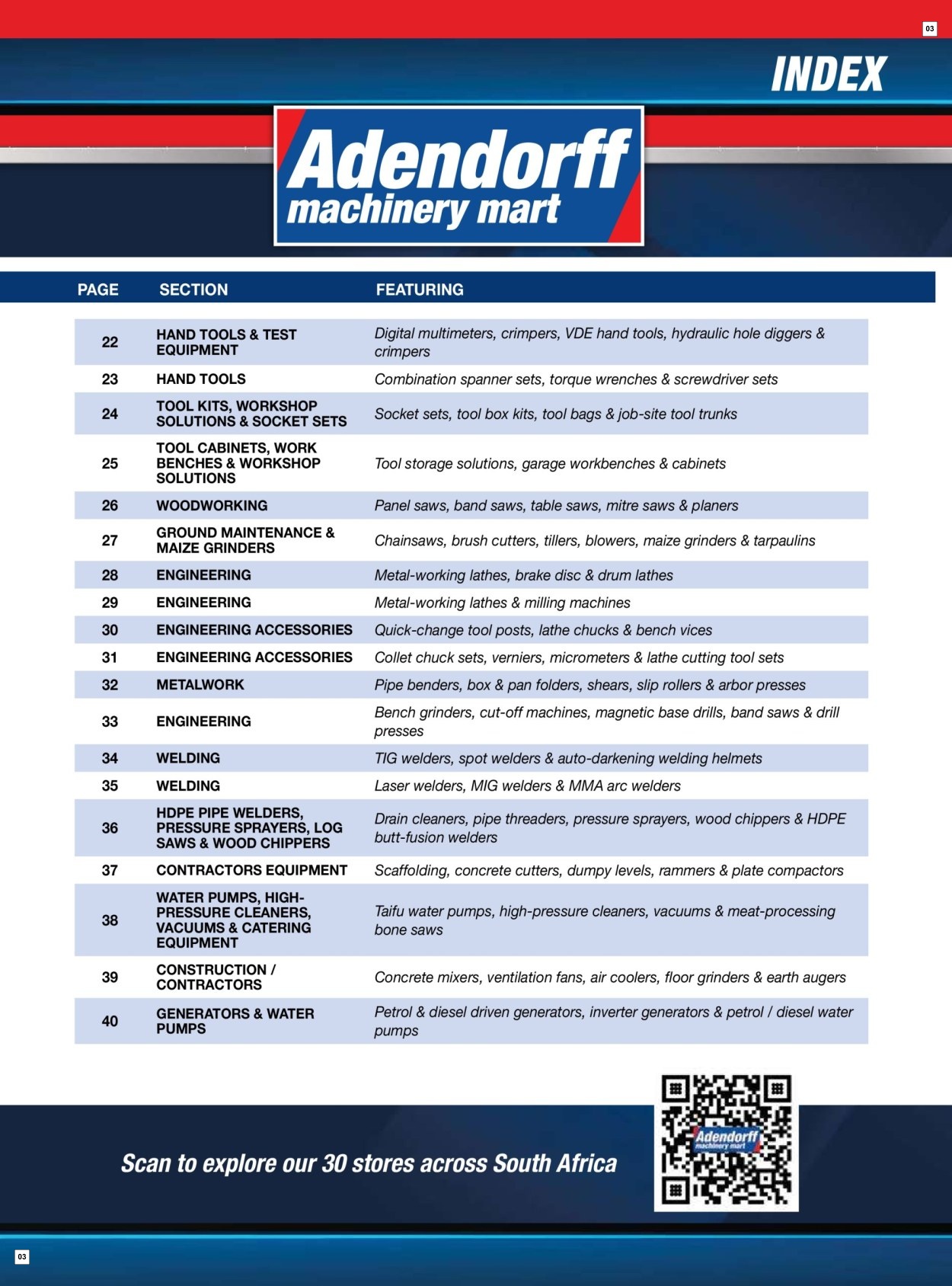 Adendorff Machinery Mart Quality Tools (En) - Page 3