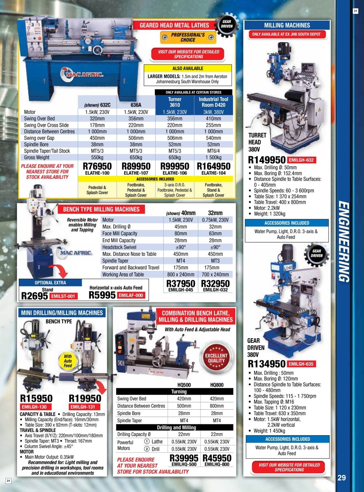 Adendorff Machinery Mart Quality Tools (En) - Page 31