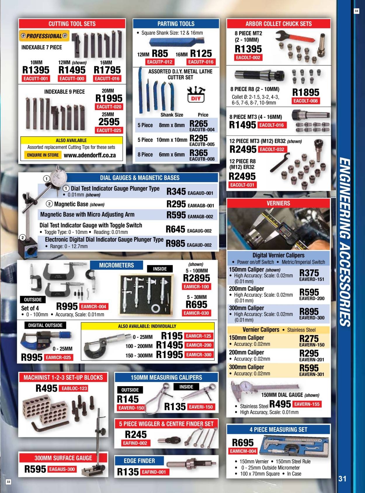 Adendorff Machinery Mart Quality Tools (En) - Page 33