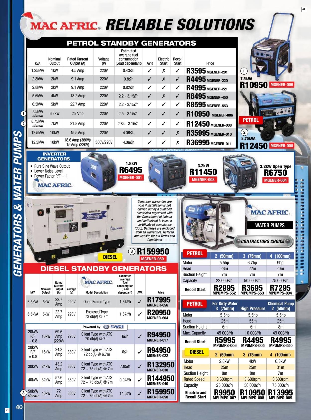 Adendorff Machinery Mart Quality Tools (En) - Page 42
