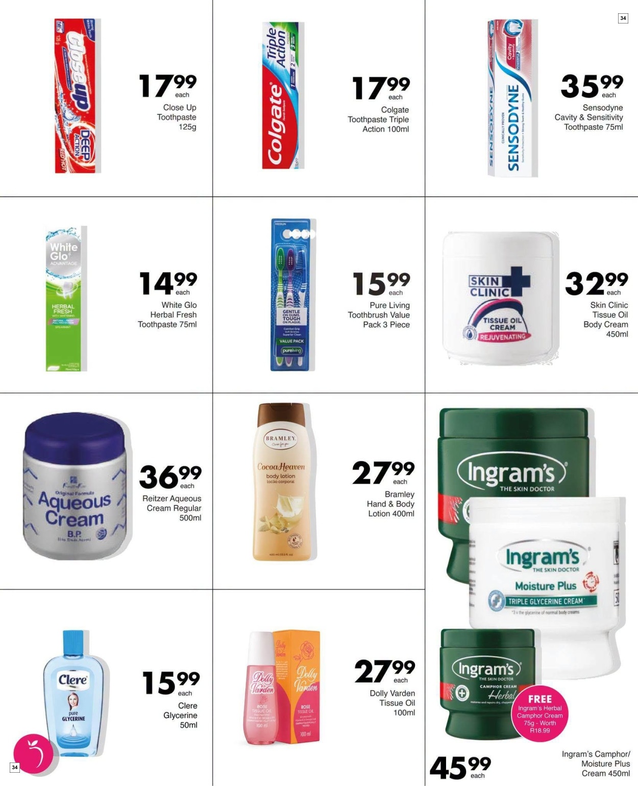 Save Supermarket Specials 13 Aug - 25 Aug - Page 34